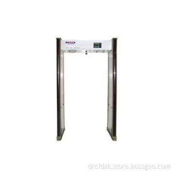Airport Security Door Frame Metal Detector 6 zone walk thru